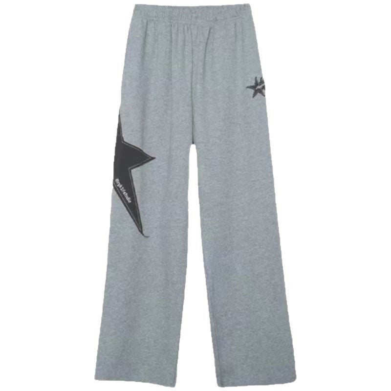 Unisex Loose Straight-Leg Joggers